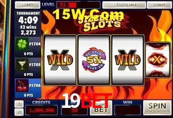 Sinta a adrenalina dos jogos de cassino com 19Bet